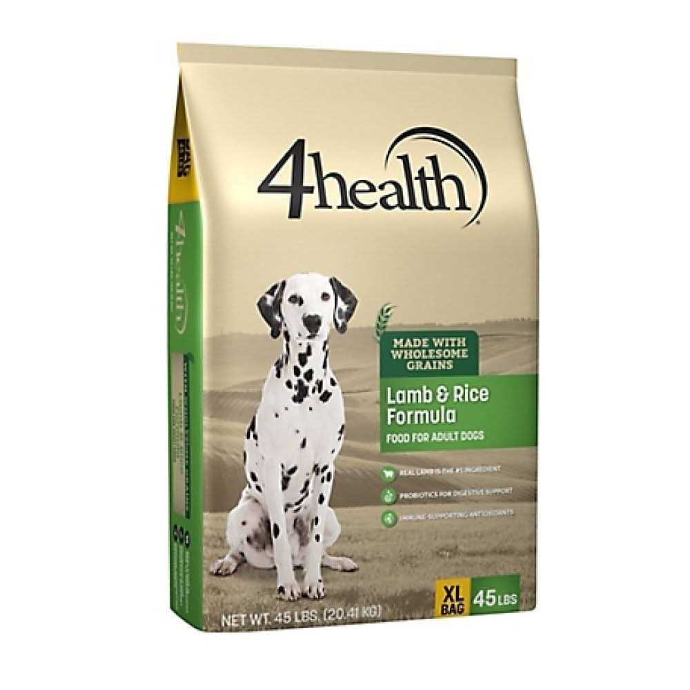 4health Wholesome Grains Adult Lamb and Rice Formula Dry Dog Food