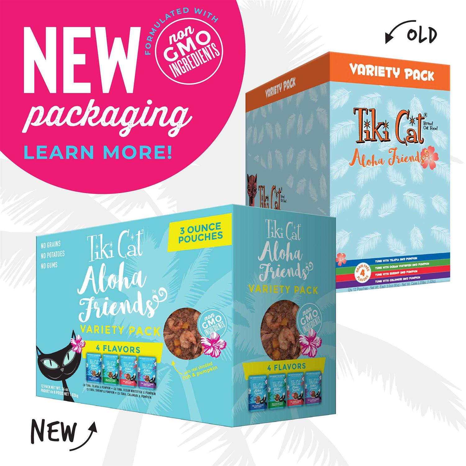 Tiki Cat Aloha Friends Cat Food Variety Pack