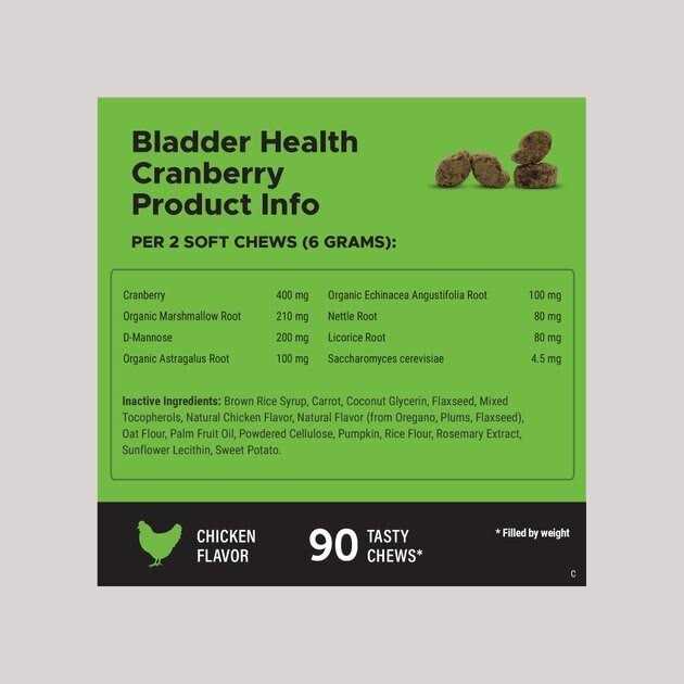 Pet Honesty Bladder Health Cranberry Dog Chews