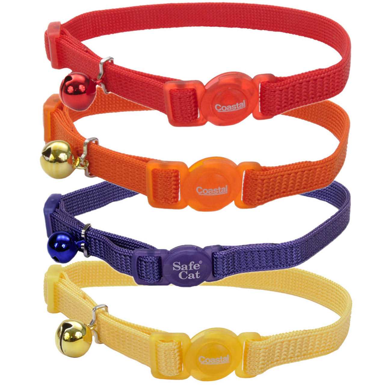 Safe Cat Adjustable Breakaway Collar with Bell