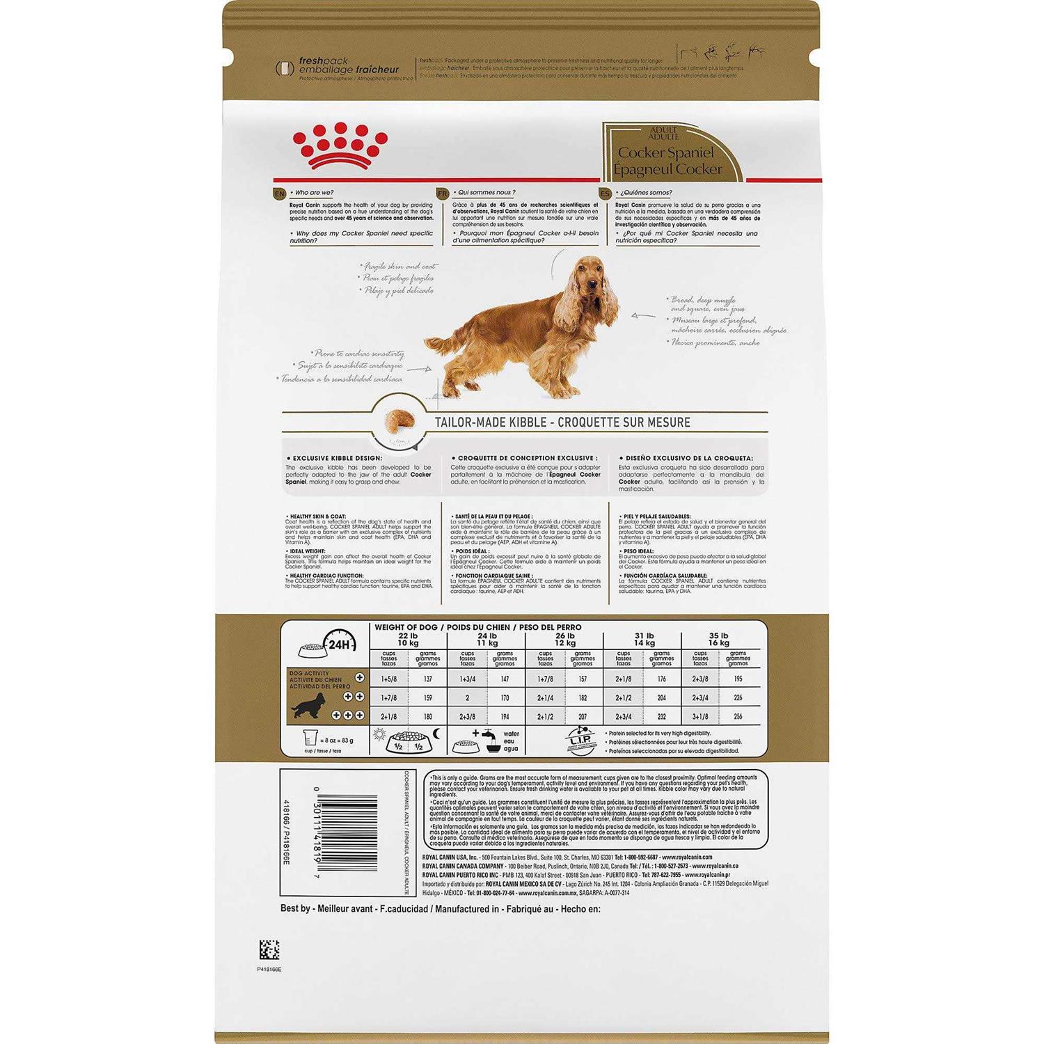 Royal Canin Cocker Spaniel Adult Dry Dog Food