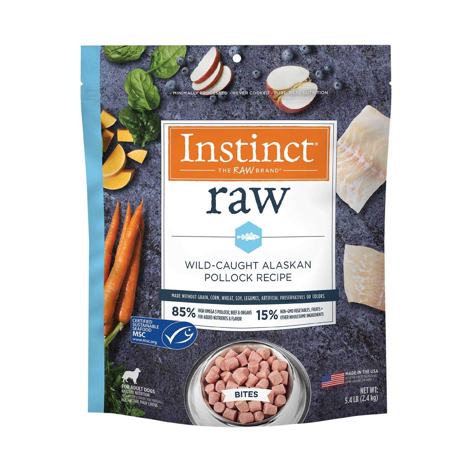 Instinct Frozen Raw Dog Food