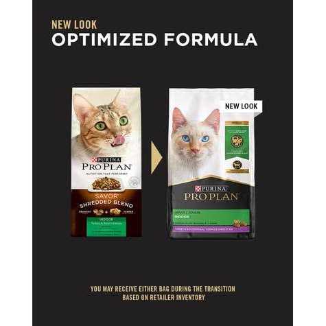 Purina Pro Plan Indoor Hairball Management Shredded Blend Turkey & Rice Formula Dry Cat Food