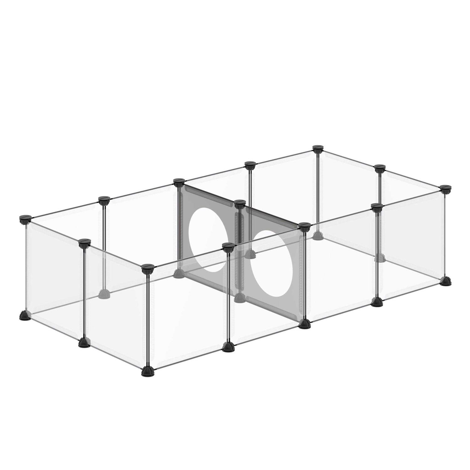DINMO Pet Playpen Small Animal Playpen Indoor Exercise Fence