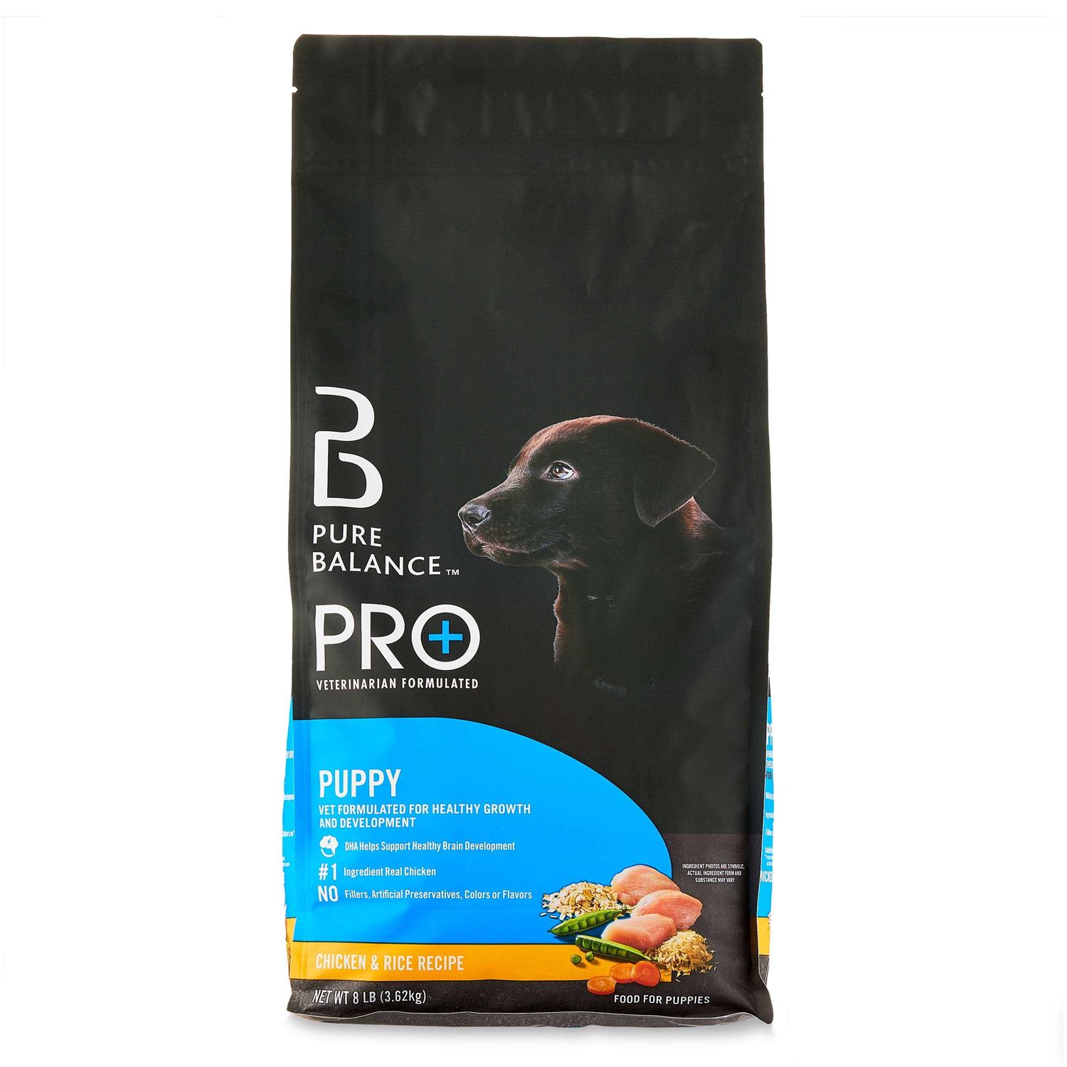 Pure Balance Pro+ Chicken & Rice Recipe Food for Puppies