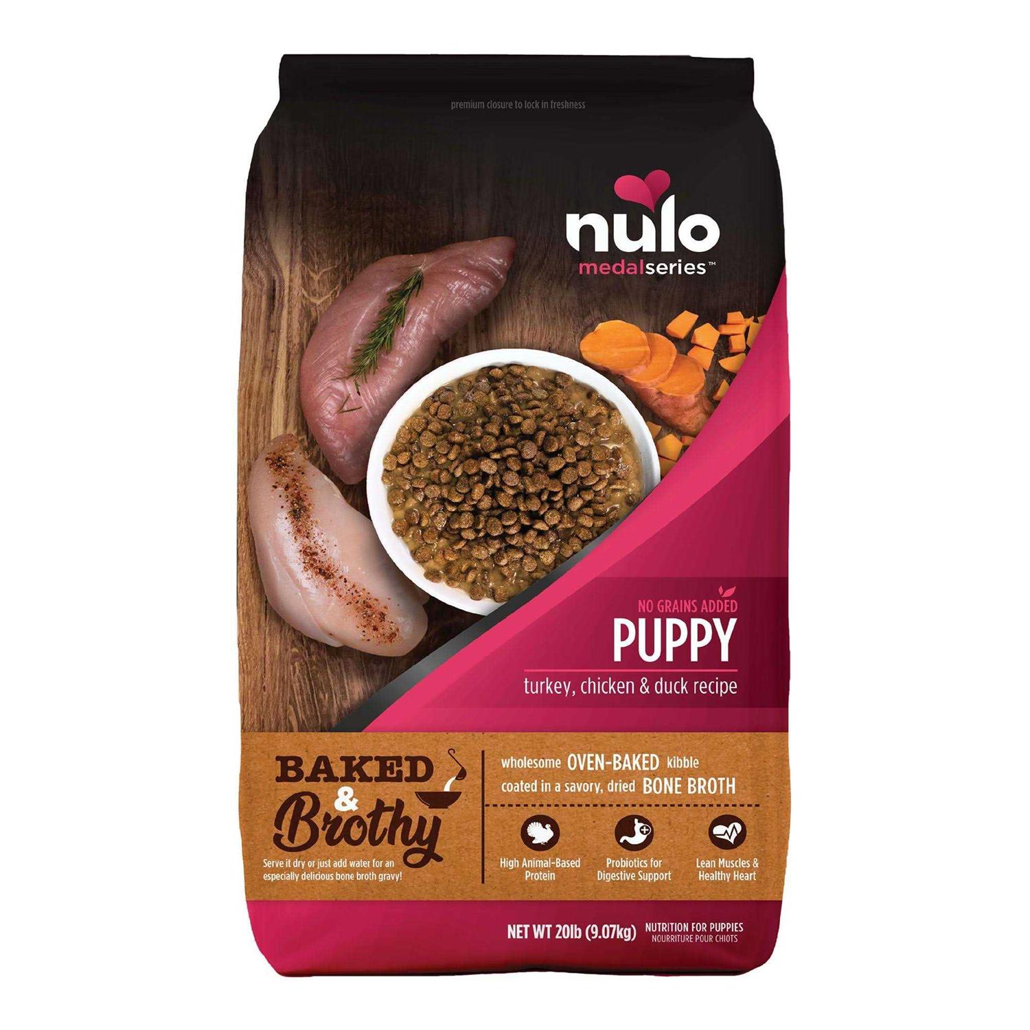 Nulo MedalSeries Puppy Dry Dog Food High-Protein, Turkey, Chicken and Duck
