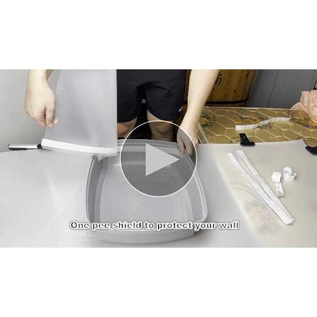 AAiphuwew 3 Pcs Cat Litter Box Pee Shields Easy Clean Anti-Splashing Flexible Litter Pan Pee Shields For Open Top Litter Pan