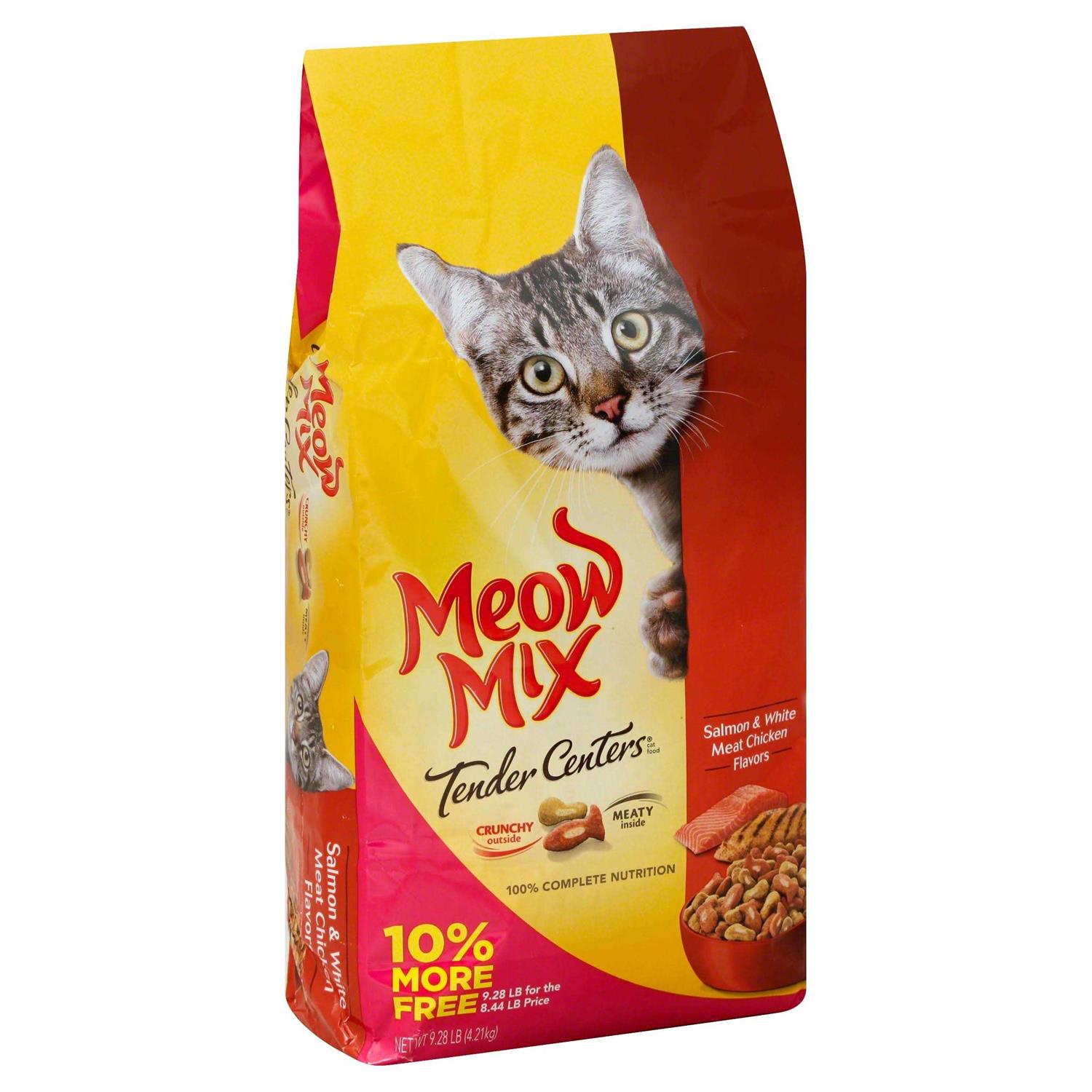 Meow Mix Tender Centers Cat Food