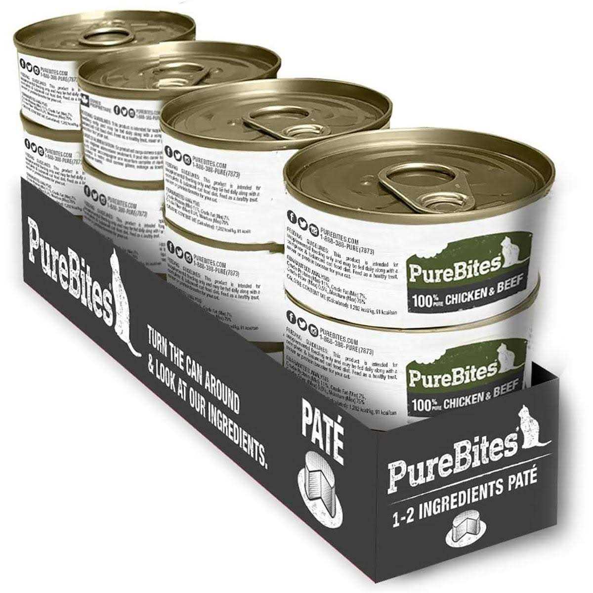 PureBites Chicken Pate Cat Food