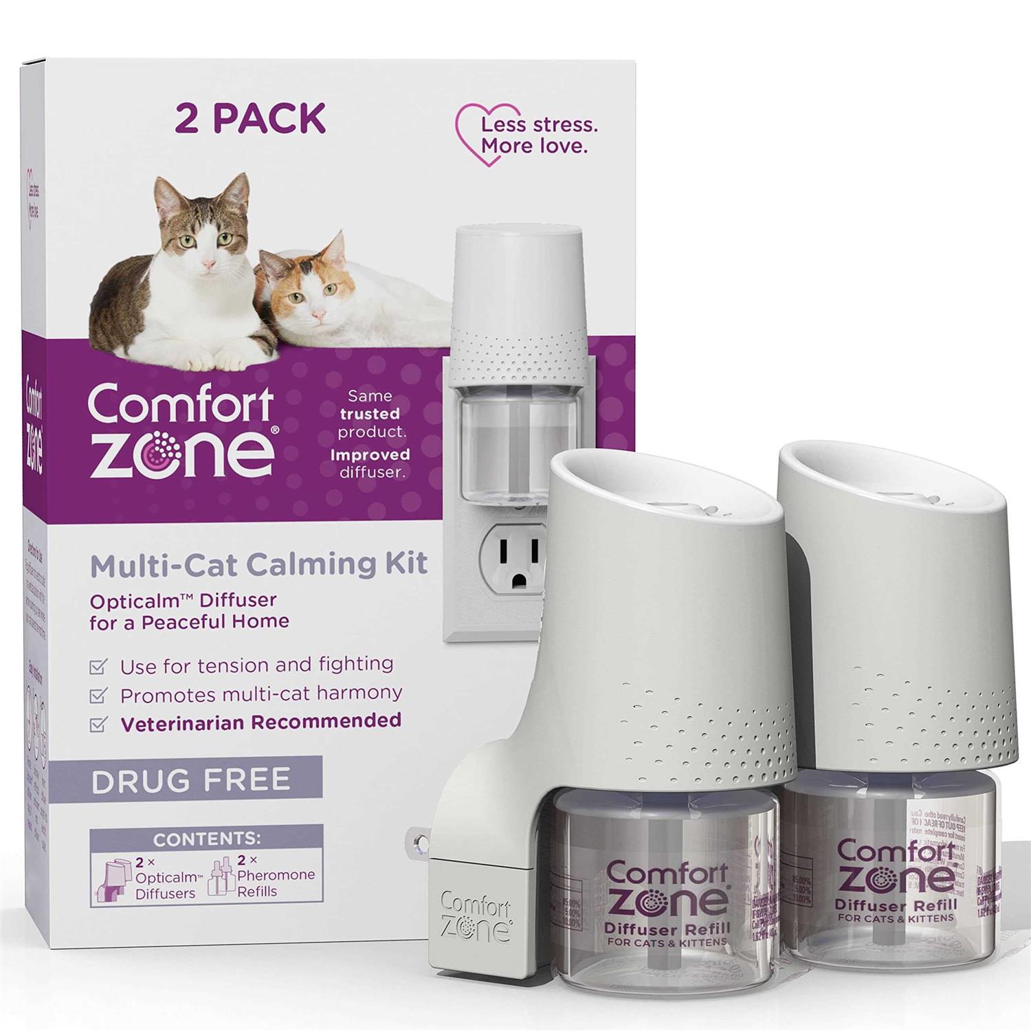 Comfort Zone Multi-Cat Diffuser Kit