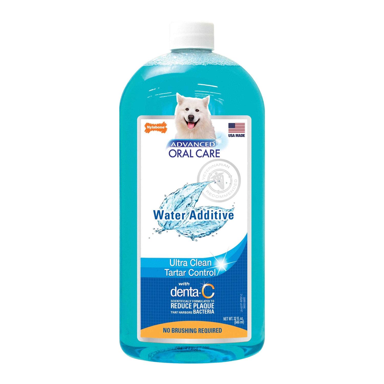 Nylabone Advanced Oral Care Liquid Tartar Remover Water Additive for Dogs