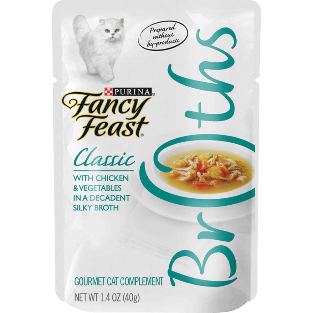 Fancy Feast Broths Classic Wet Cat Food