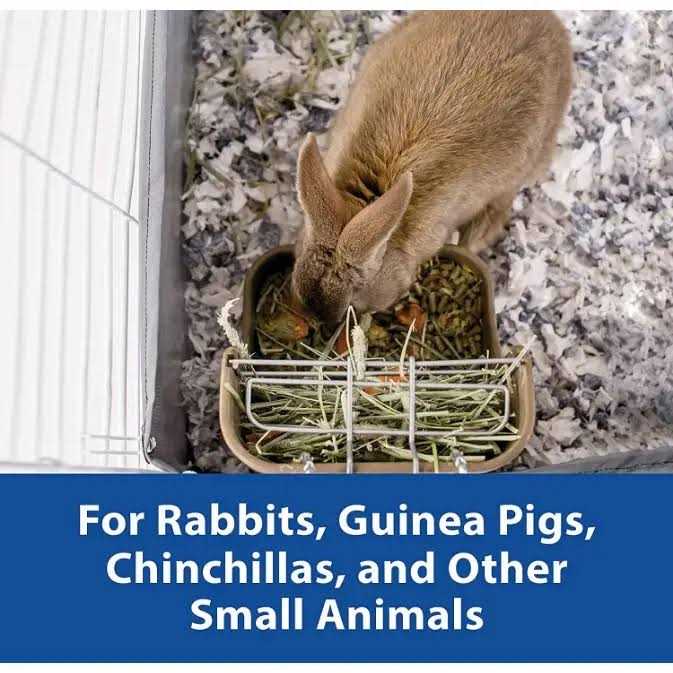 Kaytee Hay Food Bin with Quick Locks Feeder