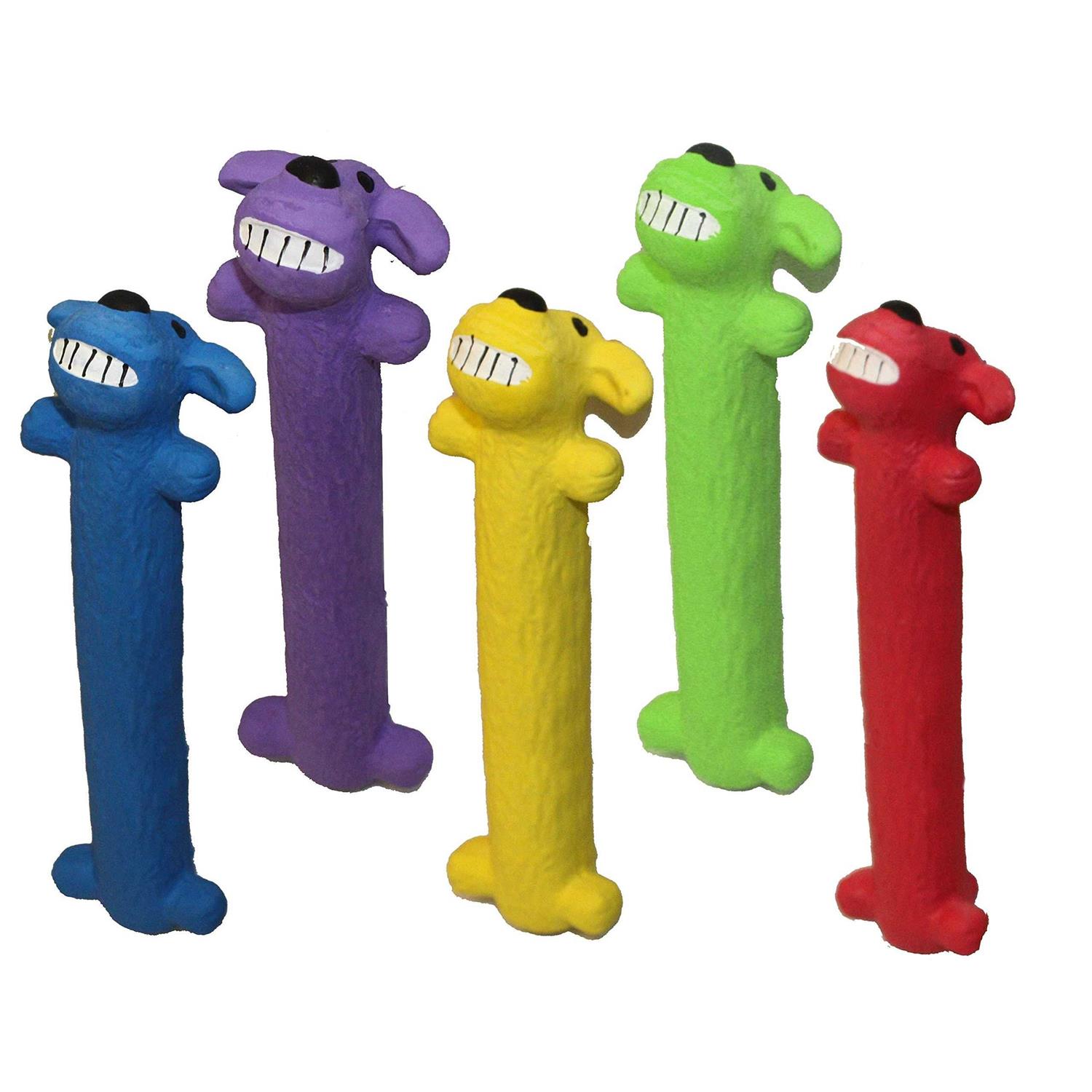 Multipet Loofa Latex Dog Toy