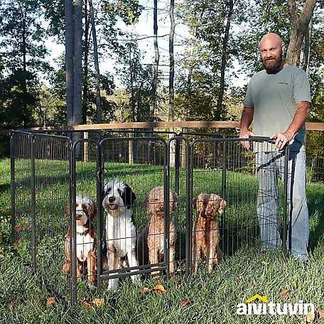 Aivituvin Exercise Outdoor & Indoor Portable Dog Playpen AIR