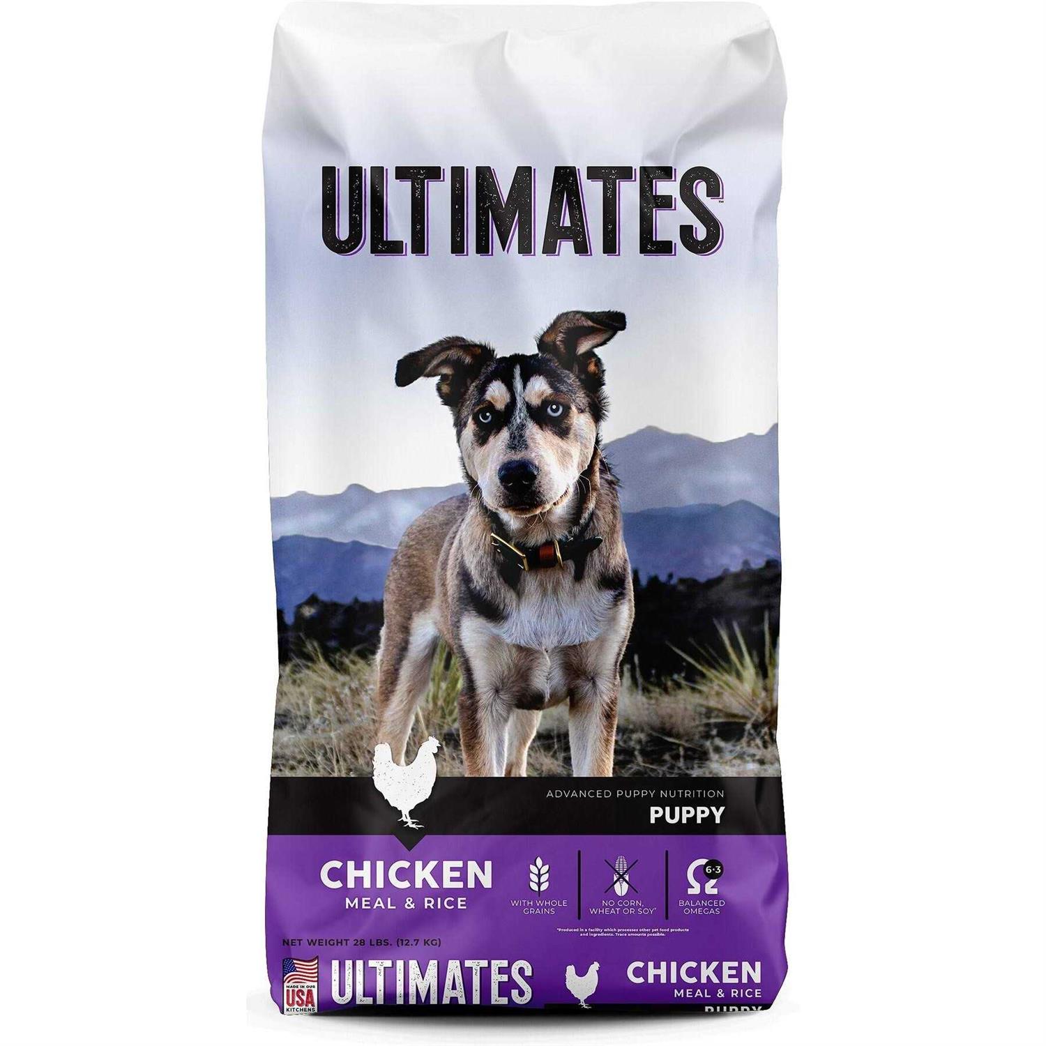 Ultimates Puppy Chicken Meal & Rice Dry Dog Food