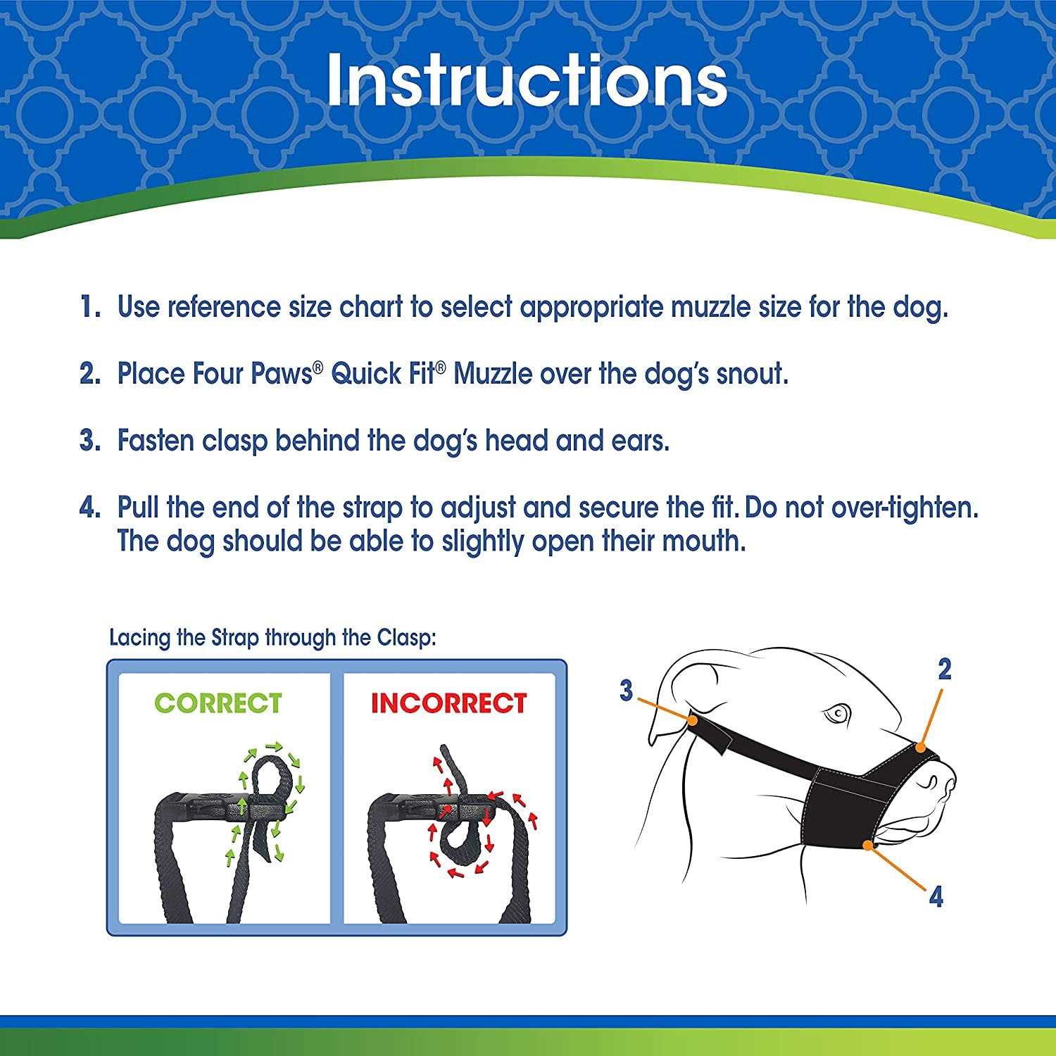Four Paws Muzzle Quick Fit