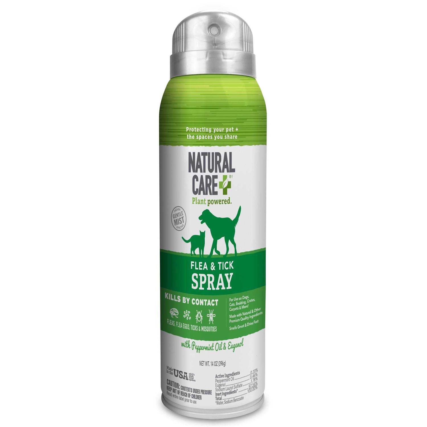 Natural Care Flea & Tick Spray for Dogs and Cats