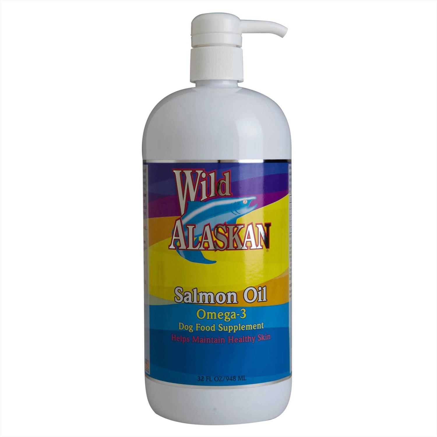 Wild Alaskan Salmon Oil Based Omega 3 Dog Food Supplement