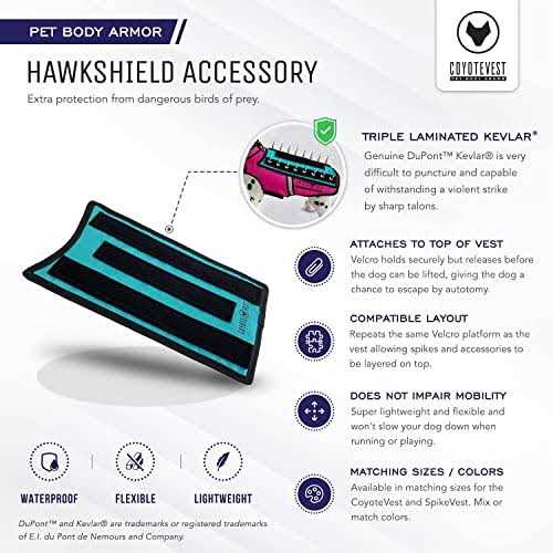 CoyoteVest HawkShield Pad for CoyoteVest or SpikeVest Dog Harness Vest