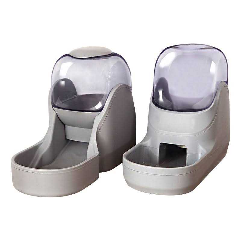 Hanamya Automatic Dog & Cat Waterer & Feeder Bundle Set