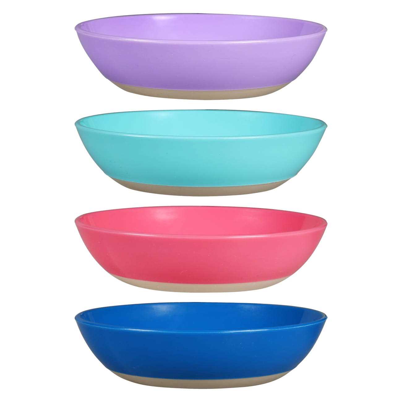 Greenbrier Kennel Club Plastic Non-Slip Cat Bowls