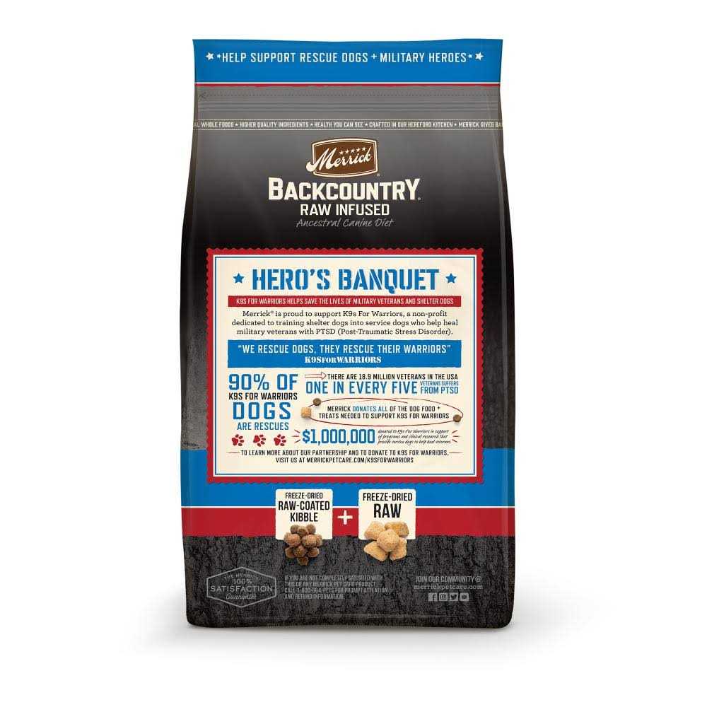 Merrick Backcountry Grain Free Hero’s Banquet Dry Dog Food