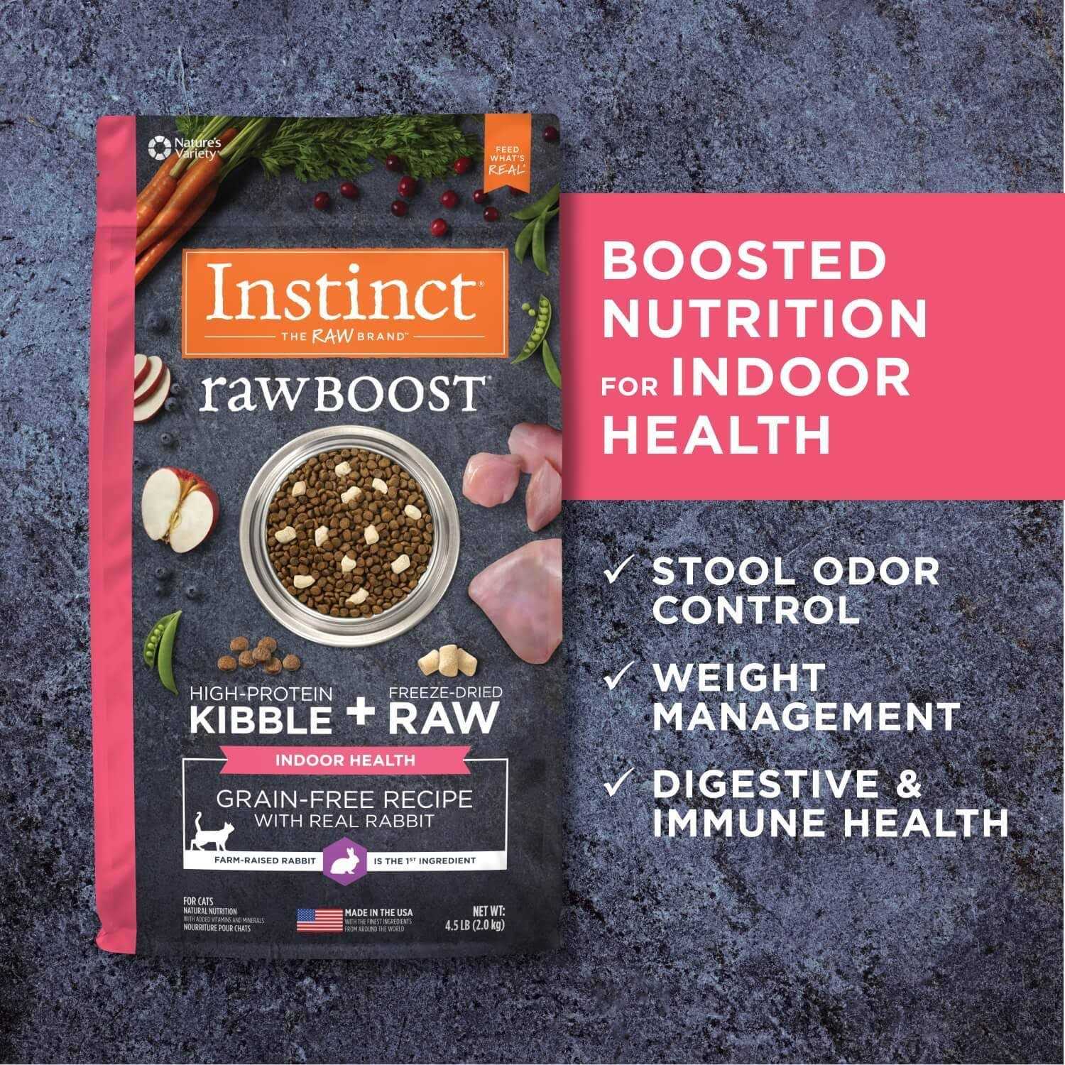 Nature’s Variety Instinct Grain-Free Cat Dry Food