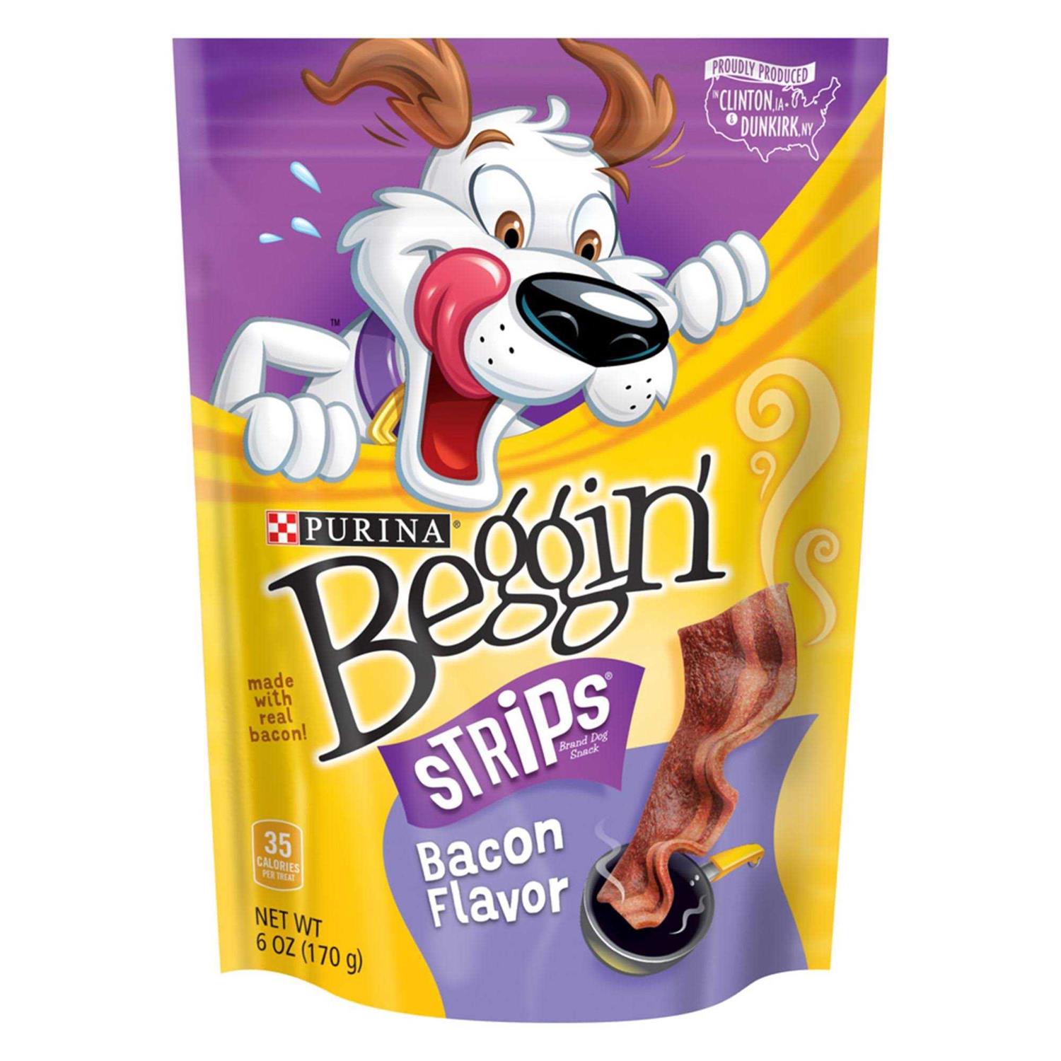 Purina Beggin Bacon Strips Dog Treats