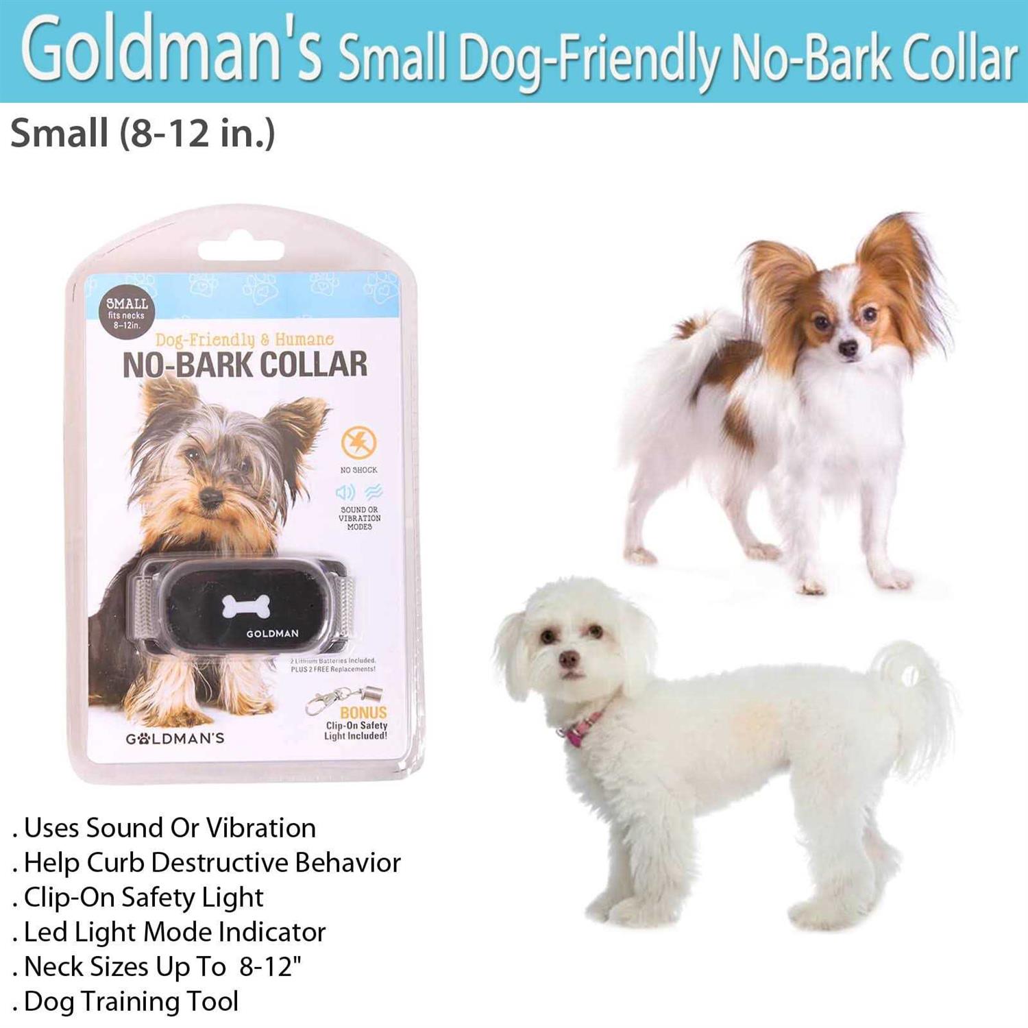 Goldmans No-Bark Collar Dog Friendly and Humane