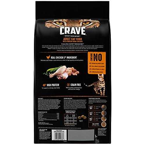Crave Chicken Adult Protein Grain Free Dry Cat Food