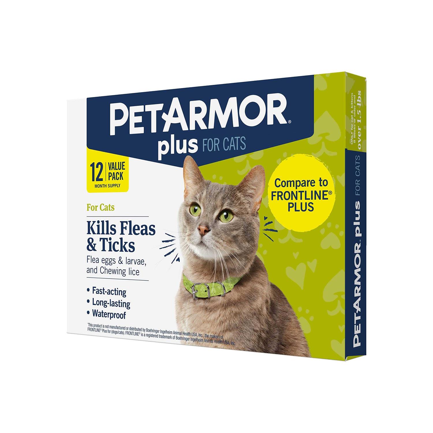 PetArmor Plus Flea and Tick Treatment for Cats