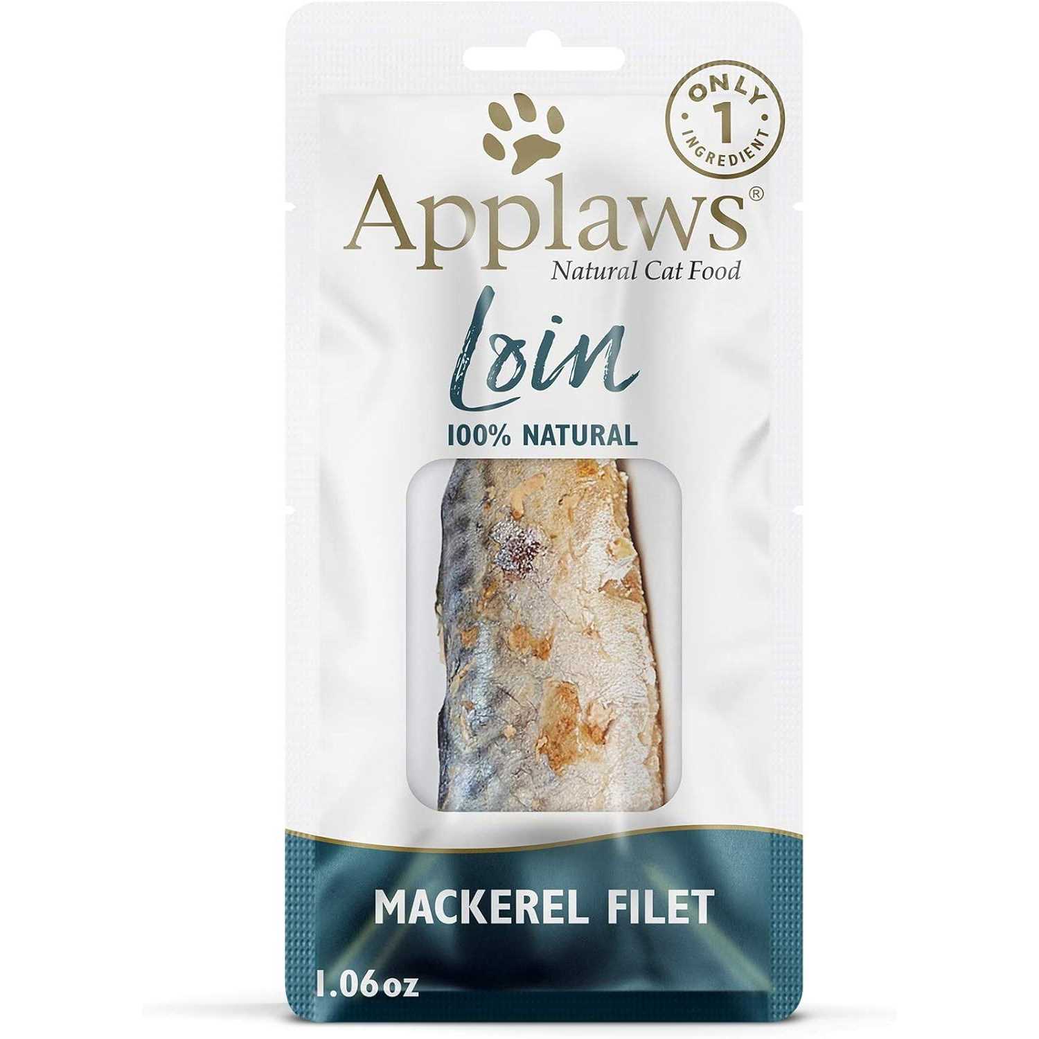 Applaws Natural Whole Mackerel Loin Cat Treat