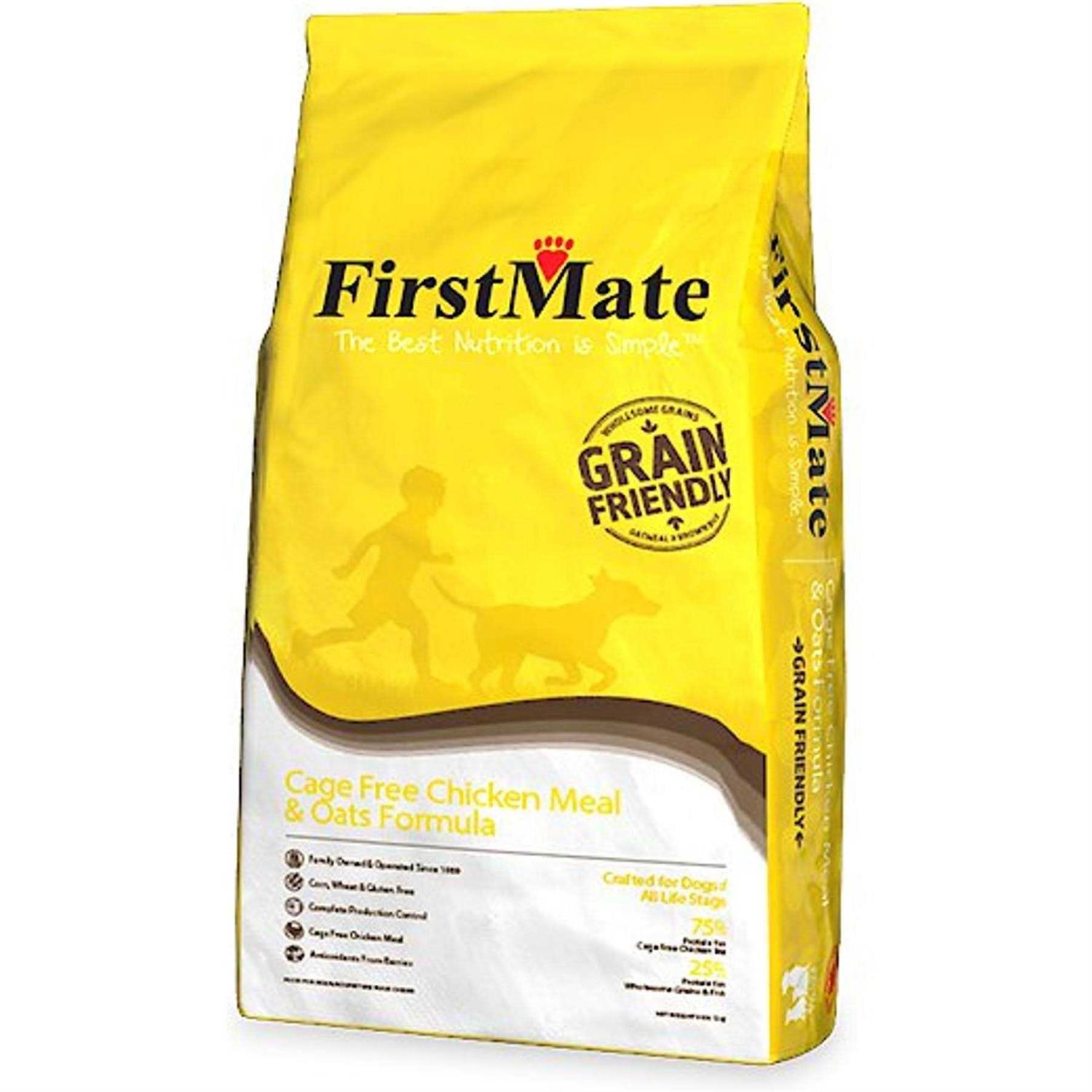 FirstMate Grain Friendly Dog Food Cage Free Chicken Meal & Oats