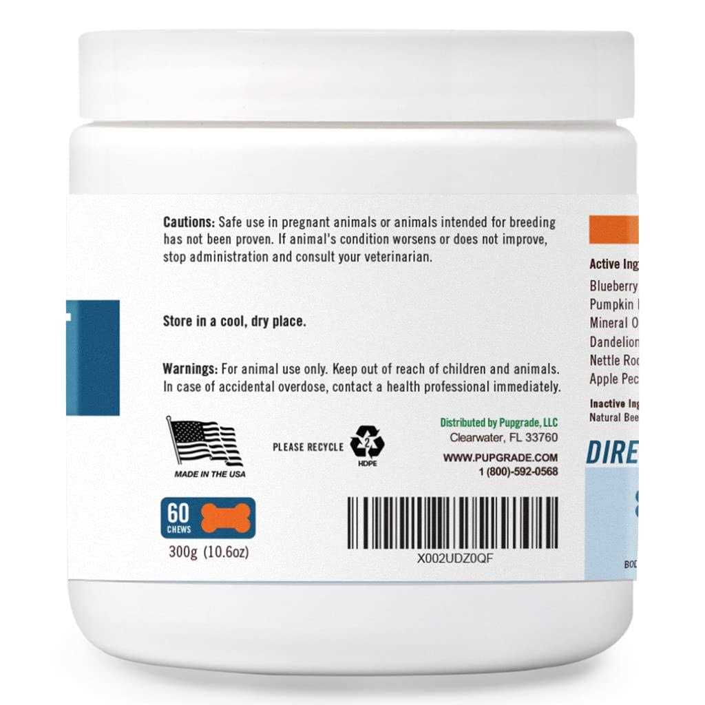 Pupgrade Digestive Support Chews for Dogs Upset Stomach