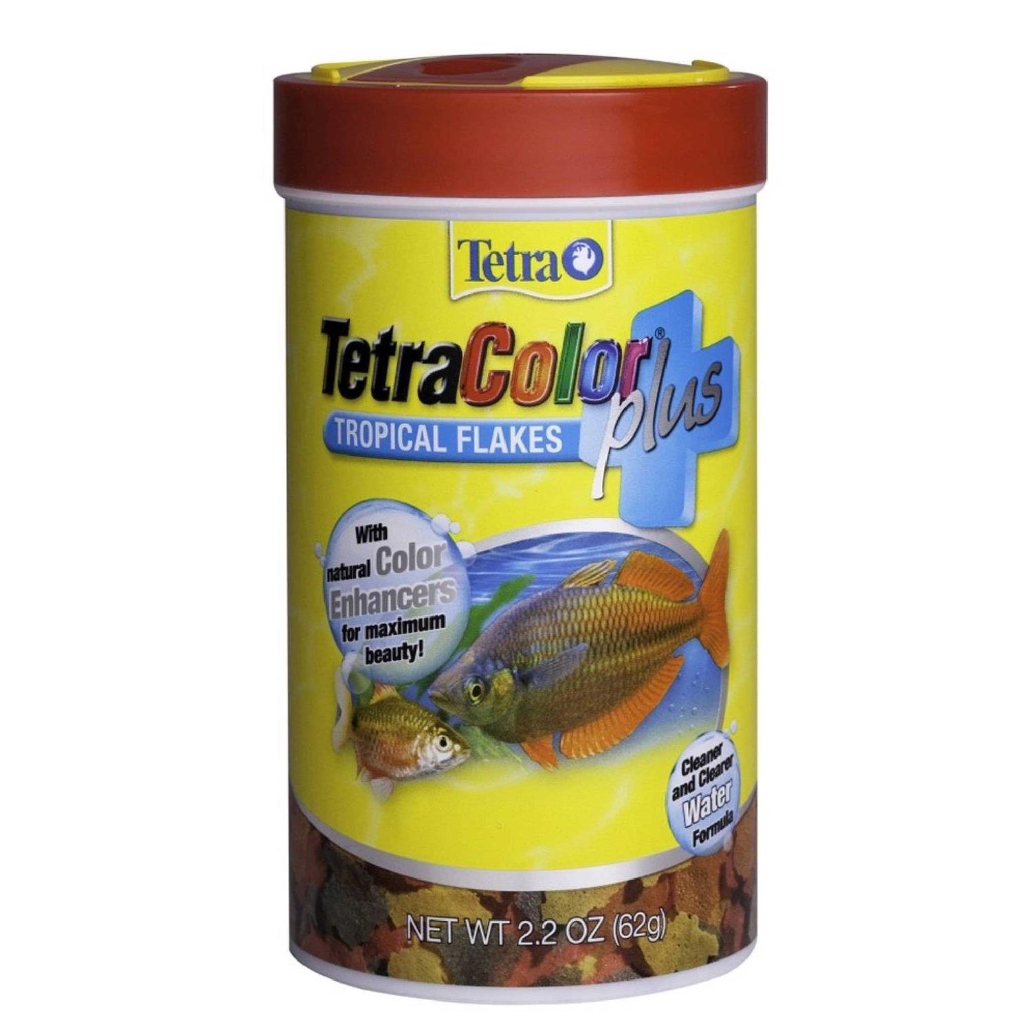 TetraColor Plus Tropical Fish Food Flakes