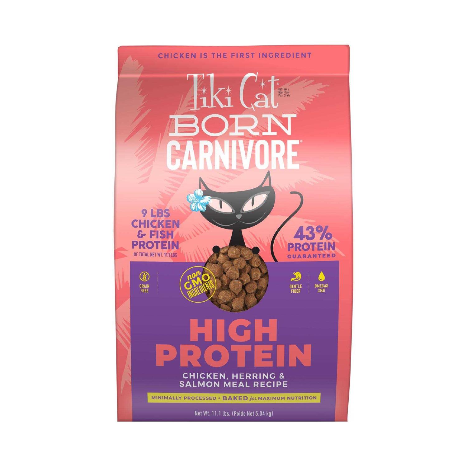 Tiki Cat Born Carnivore Herring Dry Food