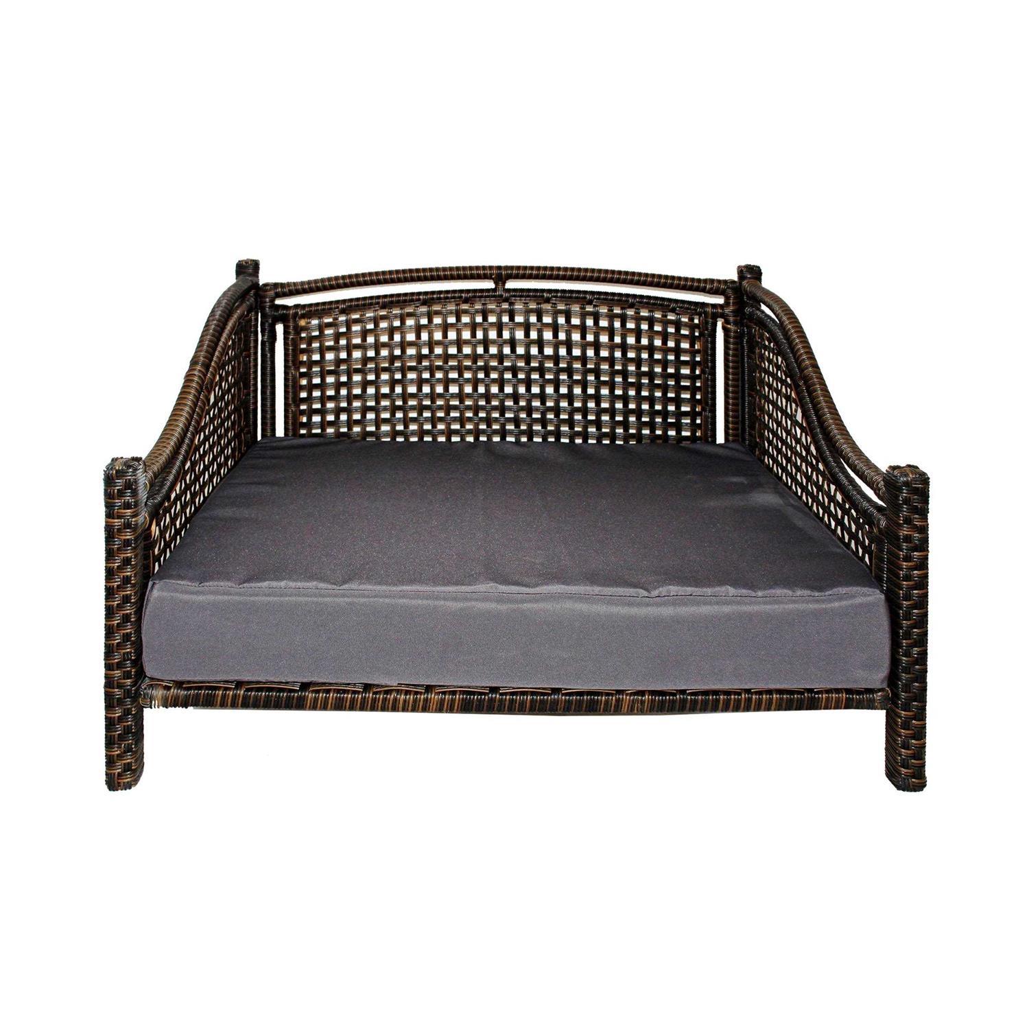 Iconic Pet Maharaja Rattan Indoor/Outdoor Pet Bed