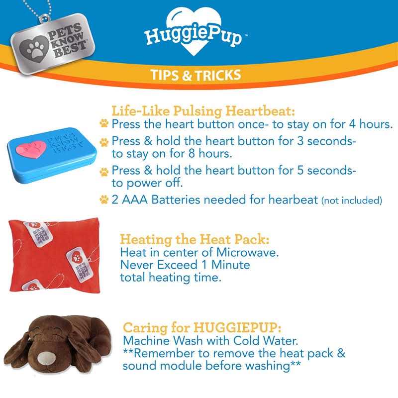 Pets Know Best HuggiePup Cuddly Puppy Behavioral Aid Toy
