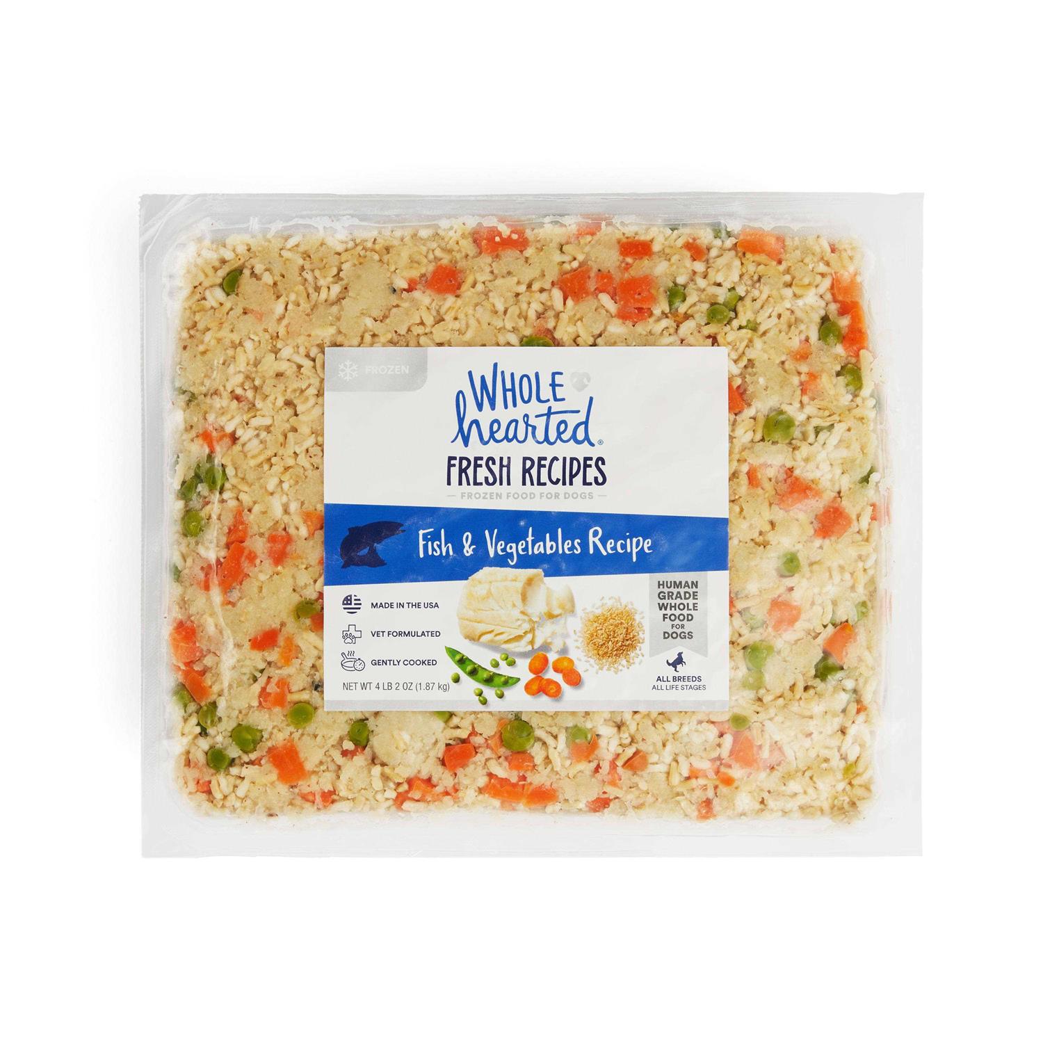WholeHearted Fish & Vegetables Frozen Dog Food