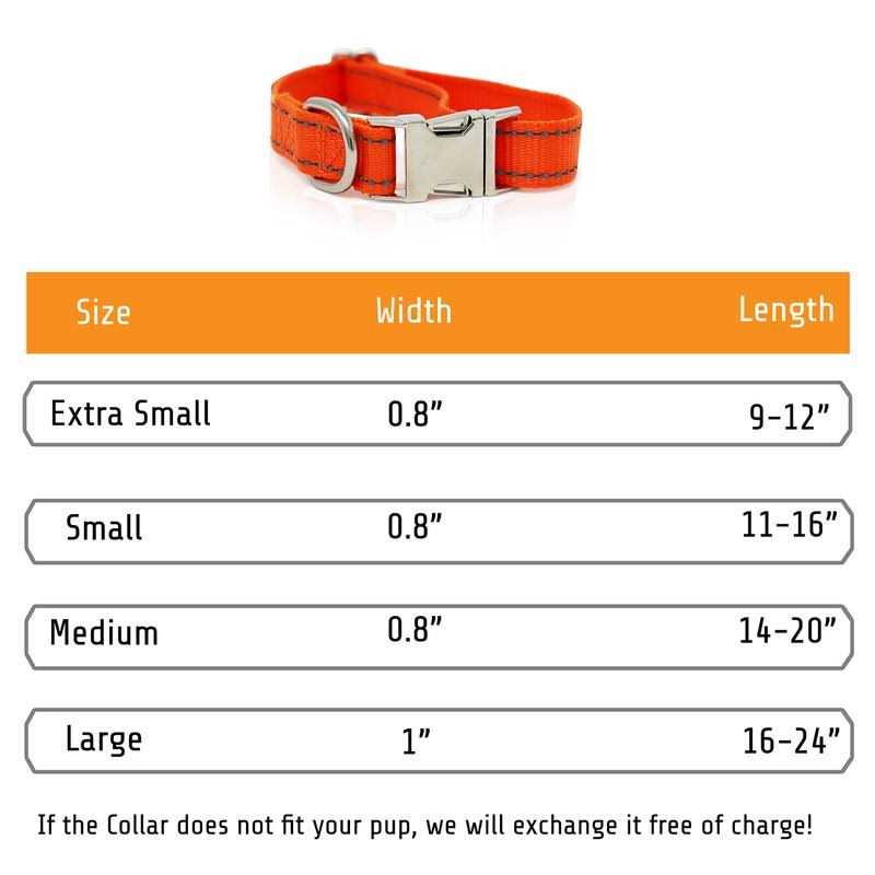 PAWBLEFY Personalized Dog Collars Collar Name and Phone Number