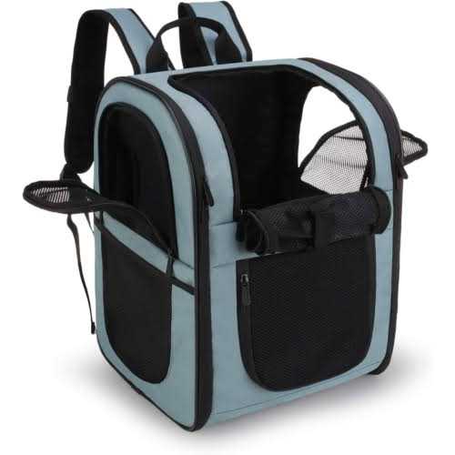 Apollo walker Pet Carrier Backpack for Large/Small Cats and Dogs, Puppies, Safety Features and Cushion Back Support for Travel