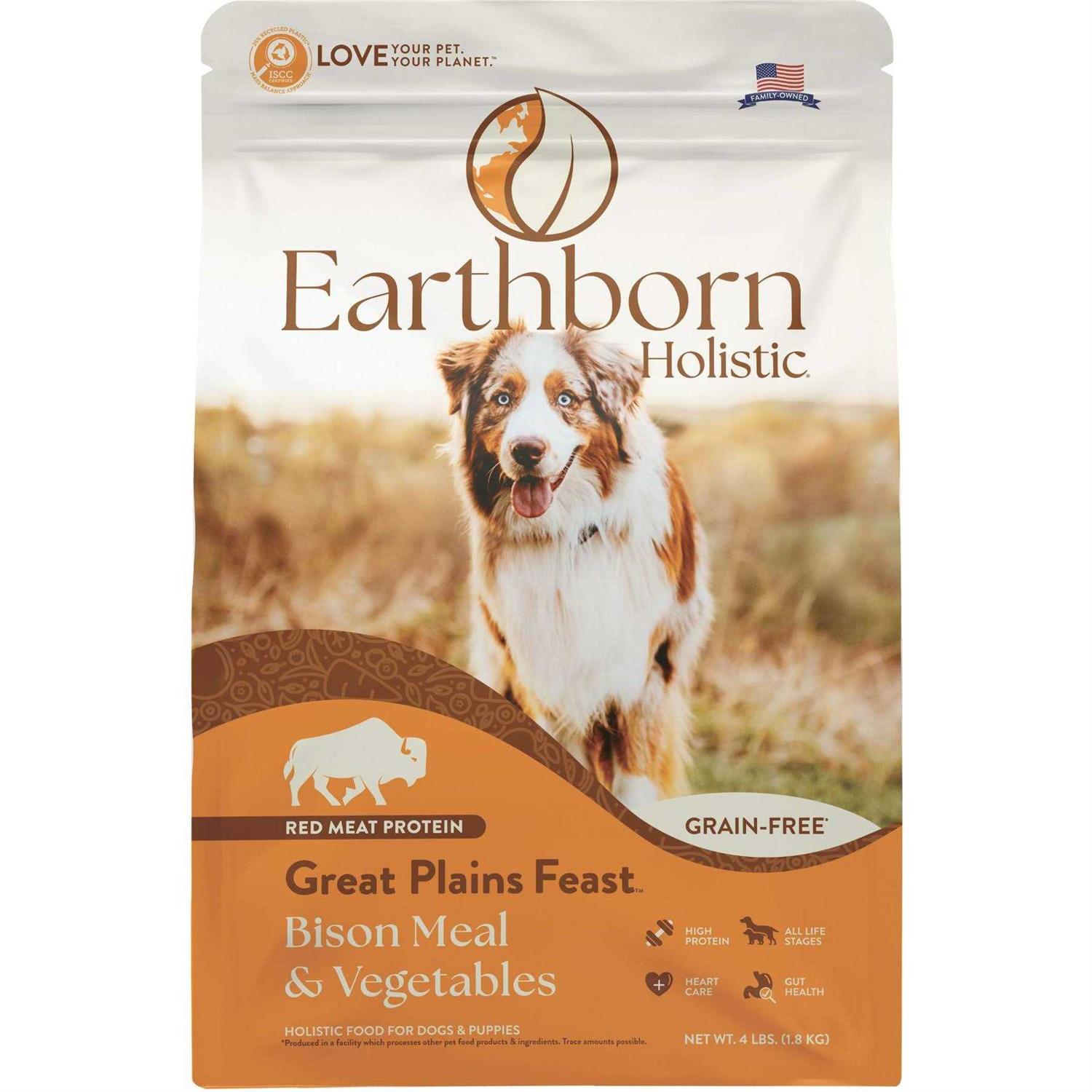 Earthborn Holistic Great Plains Feast Grain Free Dry Dog Food