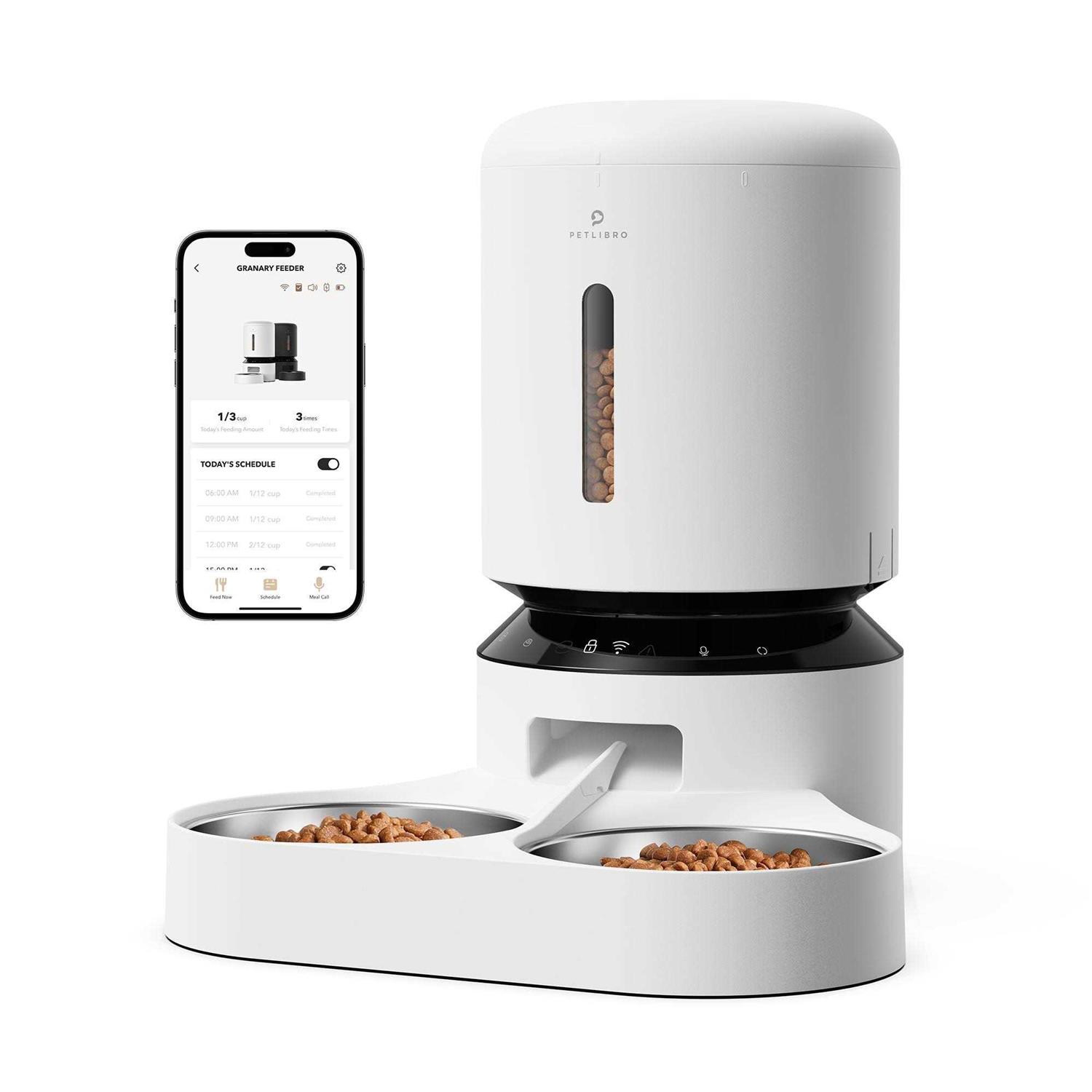 PETLIBRO Granary WIFI 2.4g & 5G Automatic Two Cat & Dog Feeder
