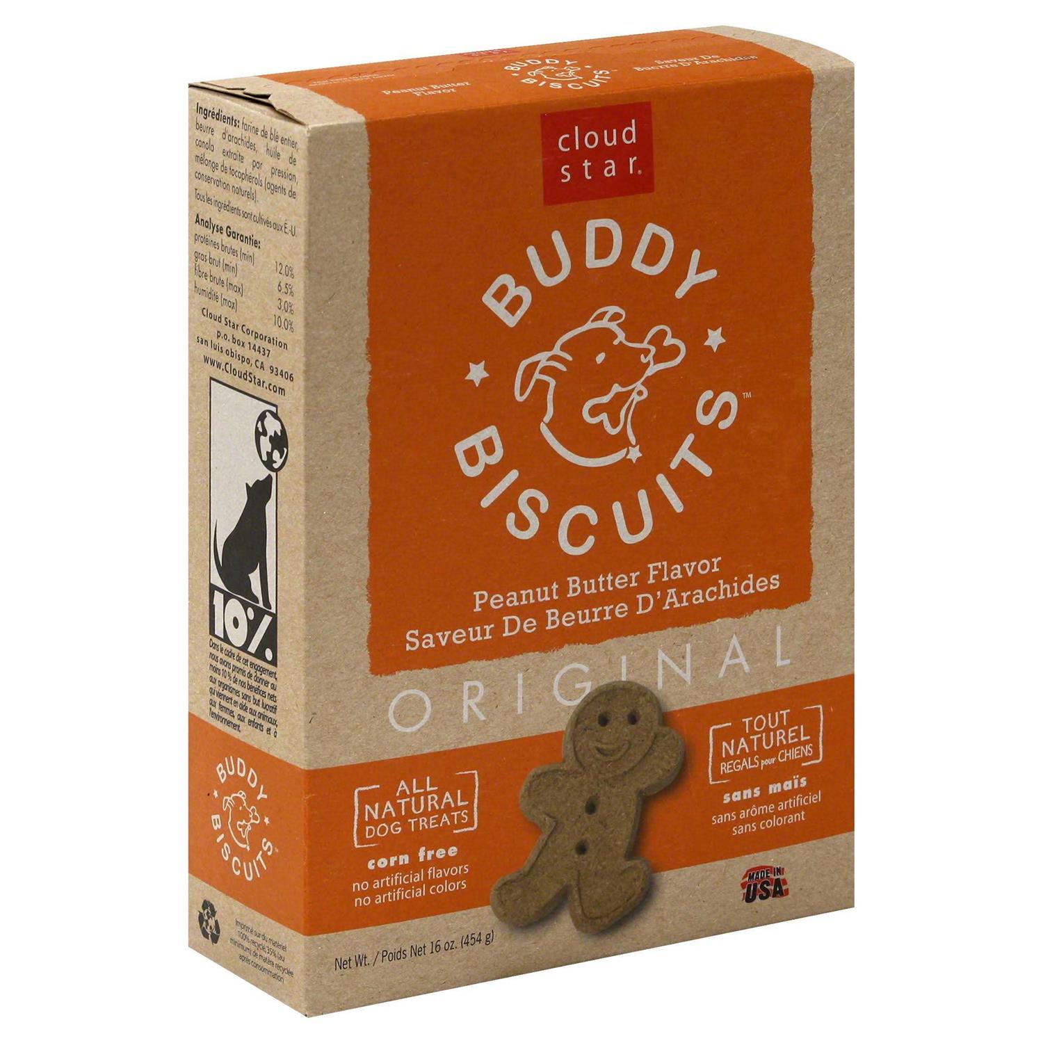 Buddy Biscuits Oven Baked Peanut Butter Dog Treats