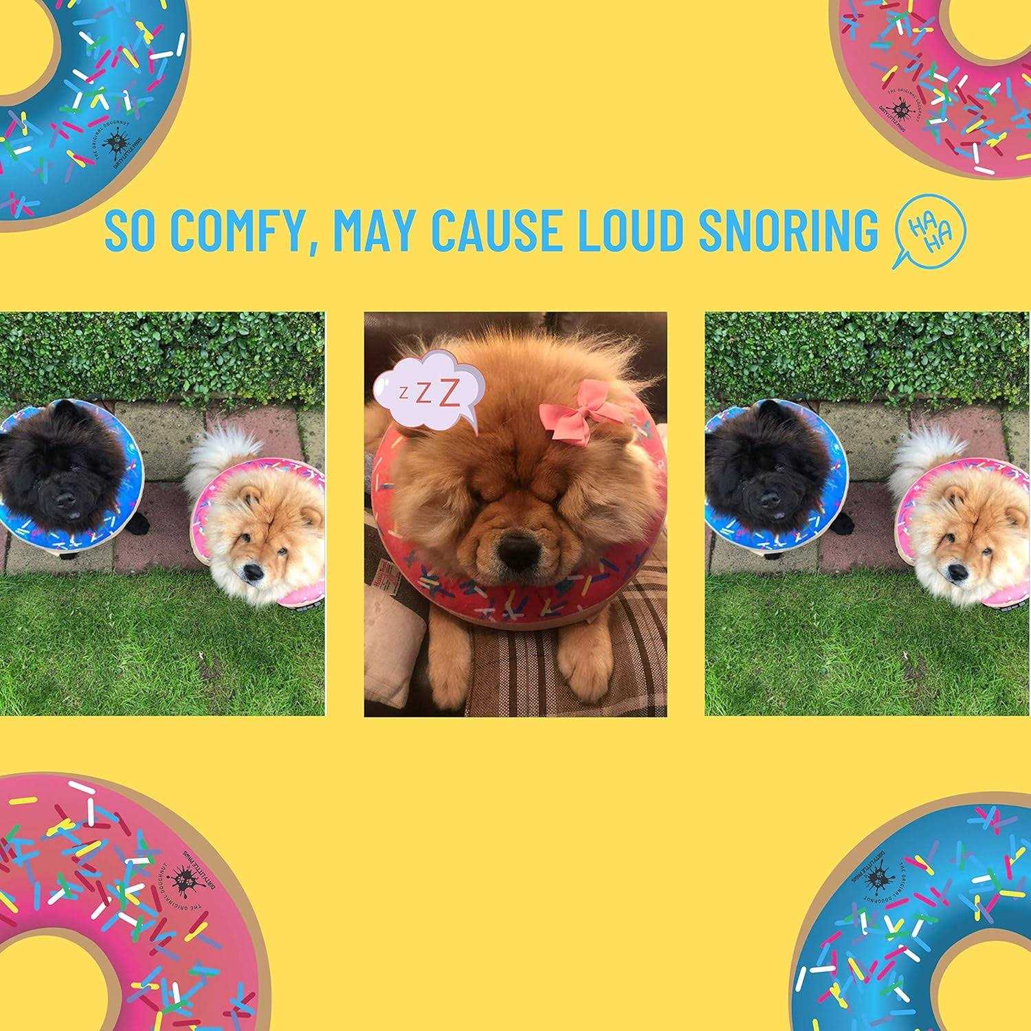 DIRTY LITTLE PAWS Dog Donut Collar Great Alternative to a Traditional Dog Cone or a Soft Dog Cone Collar