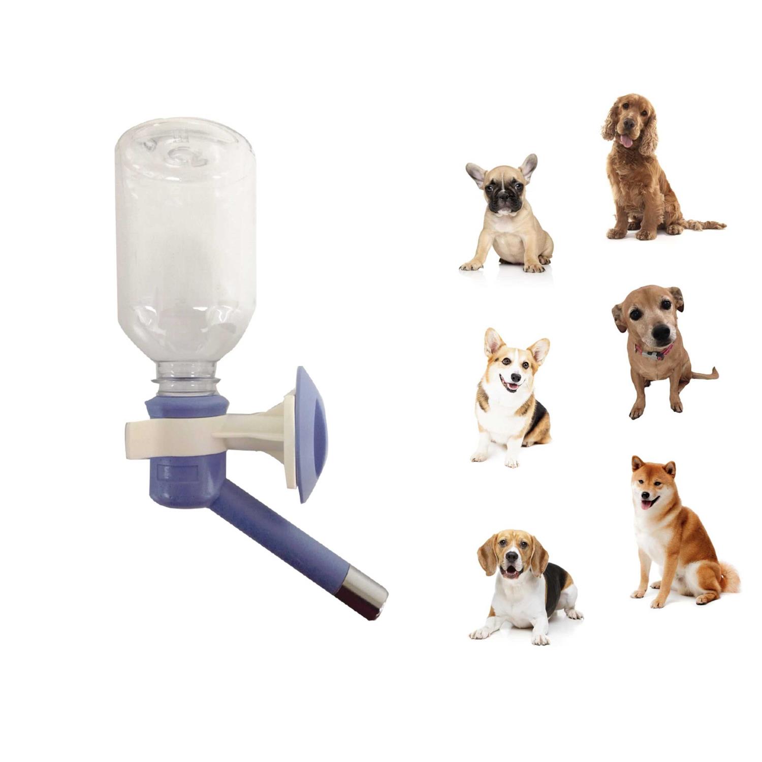 Choco Nose H590 Patented No Drip Dog Water Bottle Small-Medium Sized Dog