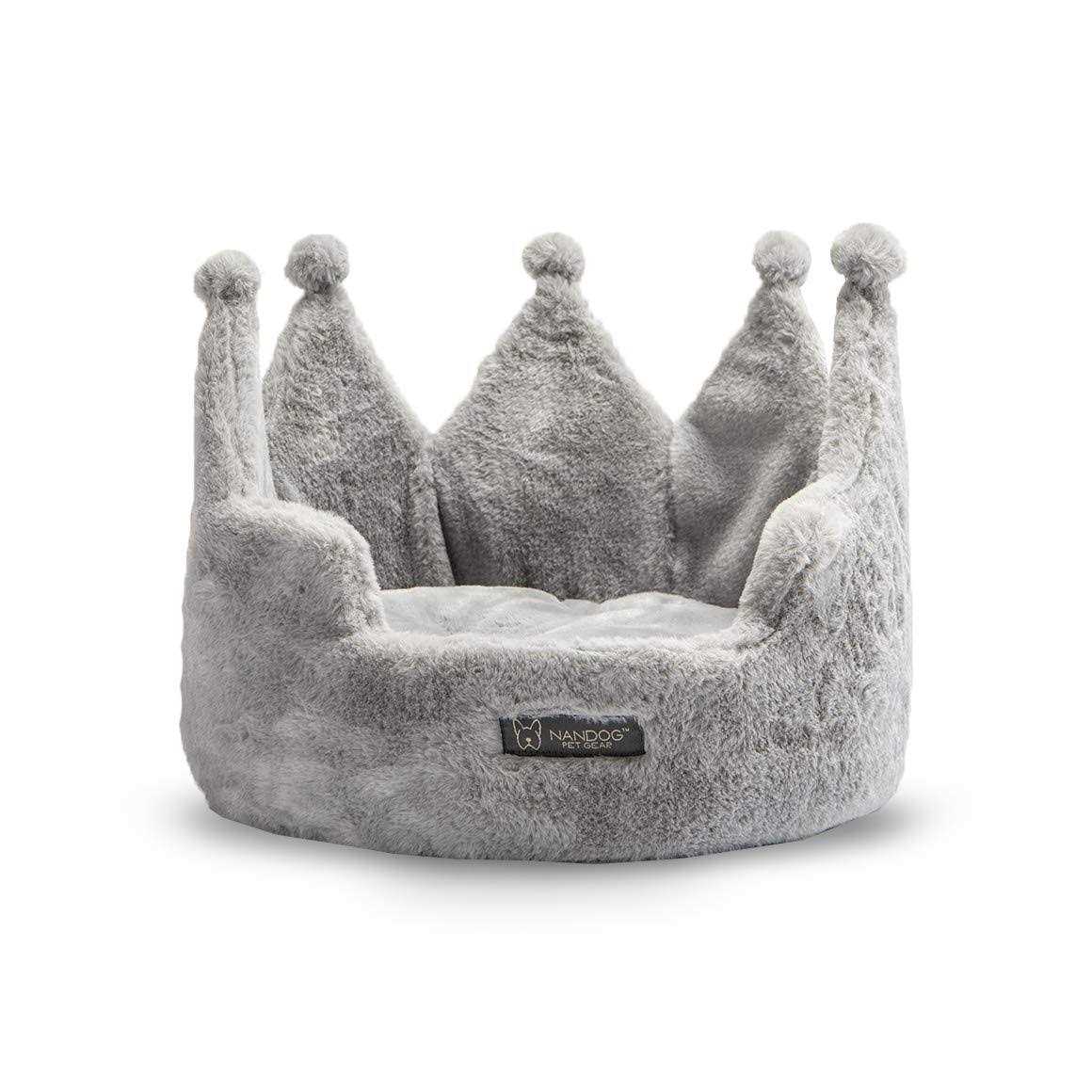 Nandog Crown Dog Cat Bed