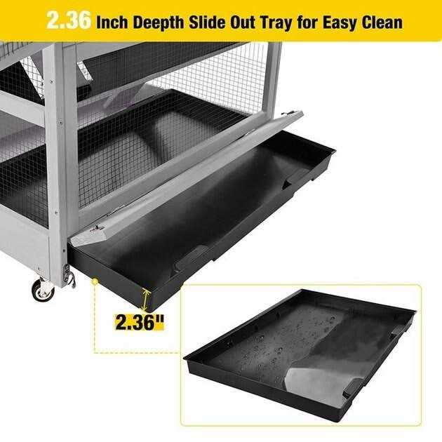 Aivituvin Large Wooden Chinchilla Ferret Cage AIR56