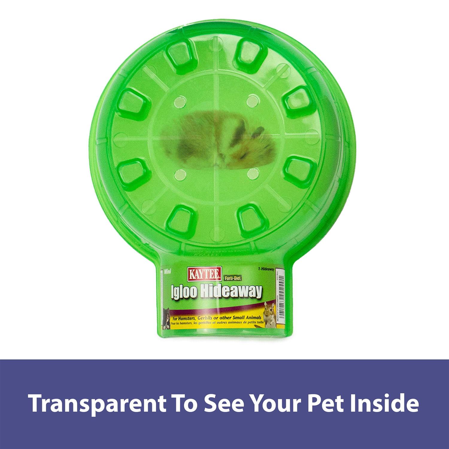 Kaytee Forti-Diet Mini Igloo Hideout for Small Animals